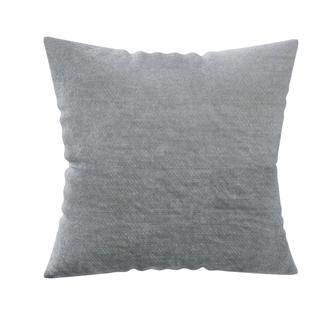 DeluxeSofaCovers – Plush – Pillow -Charcoal Gray